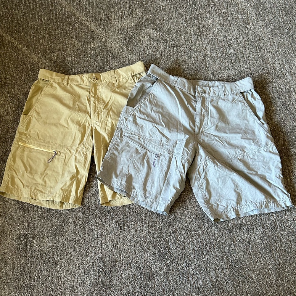 TWO Patagonia Sandy Cay shorts